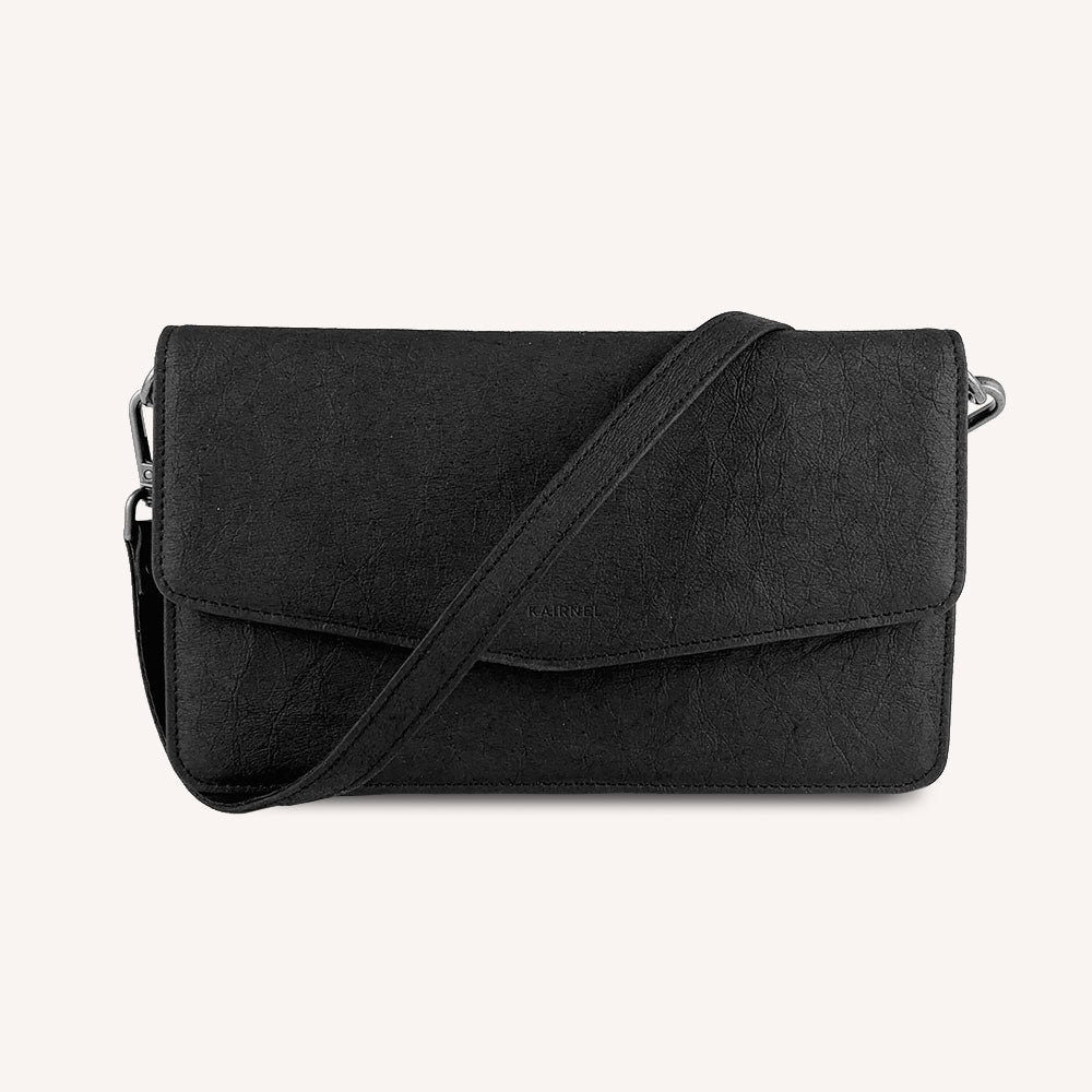 Sac à main petite taille Elise noir - Kairnel Kehio