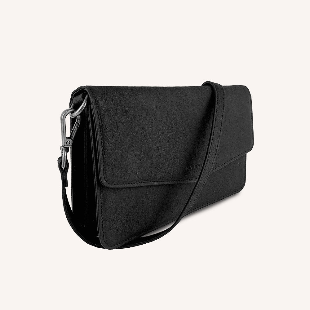 Sac à main petite taille Elise noir - Kairnel Kehio
