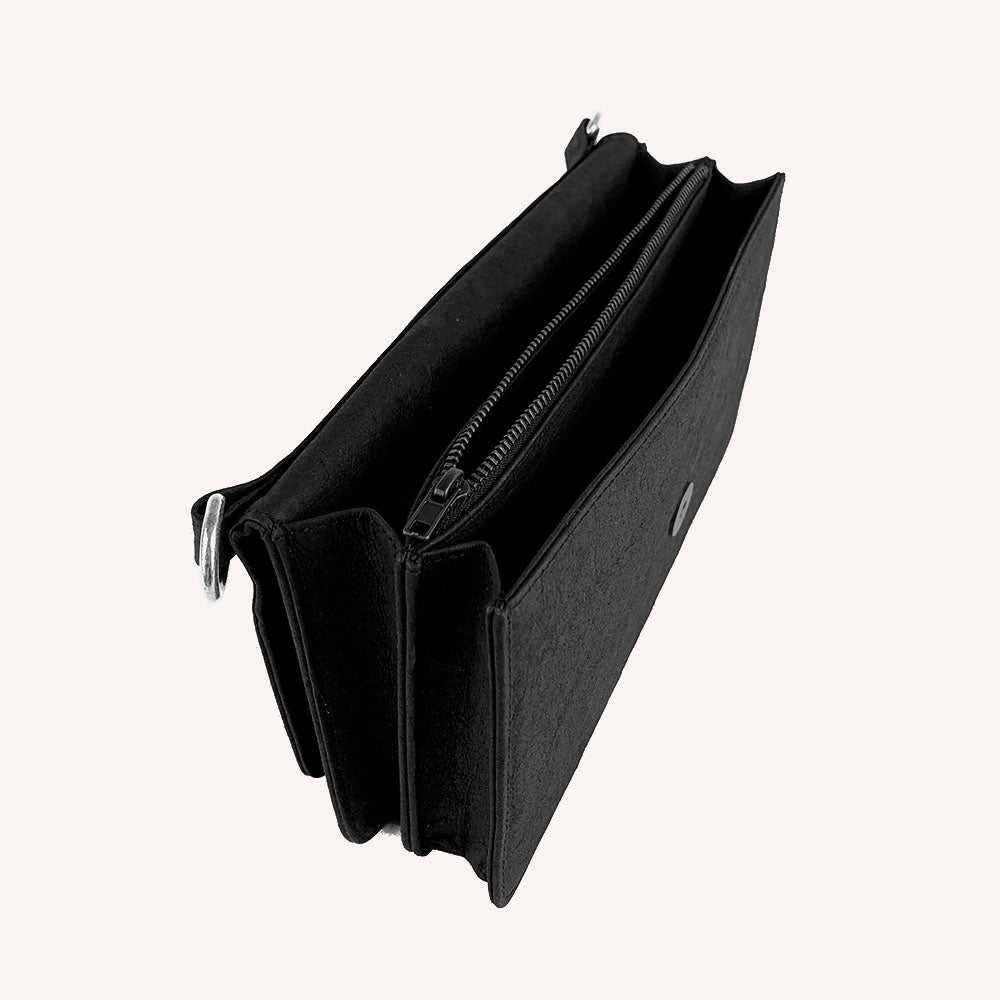 Sac à main petite taille Elise noir - Kairnel Kehio