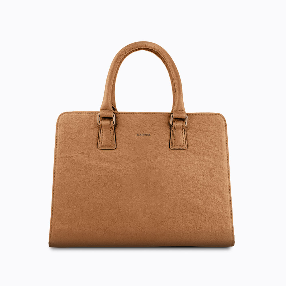 Sac à main grande taille Solene camel - Kairnel Kehio