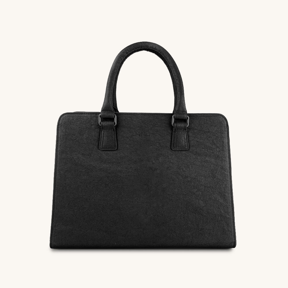 Sac à main grande taille Solene noir - Kairnel Kehio